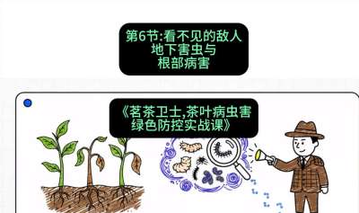 第06节：看不见的敌人&mdash;&mdash;地下害虫与根部病害，课程：《茗茶卫士&mdash;&mdash;茶叶病虫害绿色防控实战课》#识农AI